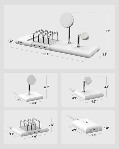 Scosche BaseLynx 2.0 Pro Modular Charging Station: MagSafe Wireless Stand - Image 8