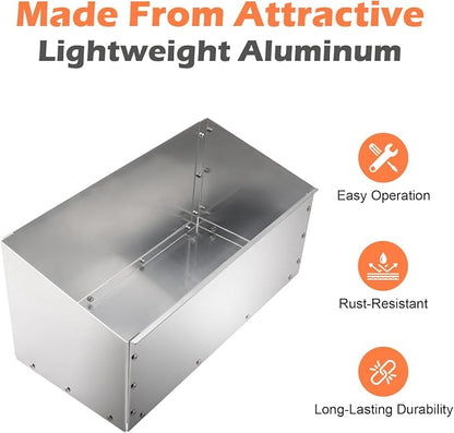 SPARKWHIZ Aluminum Gas Can Holder Rack, Fuel Can Mount fits Two 5 Gallon Fuel - Image 3