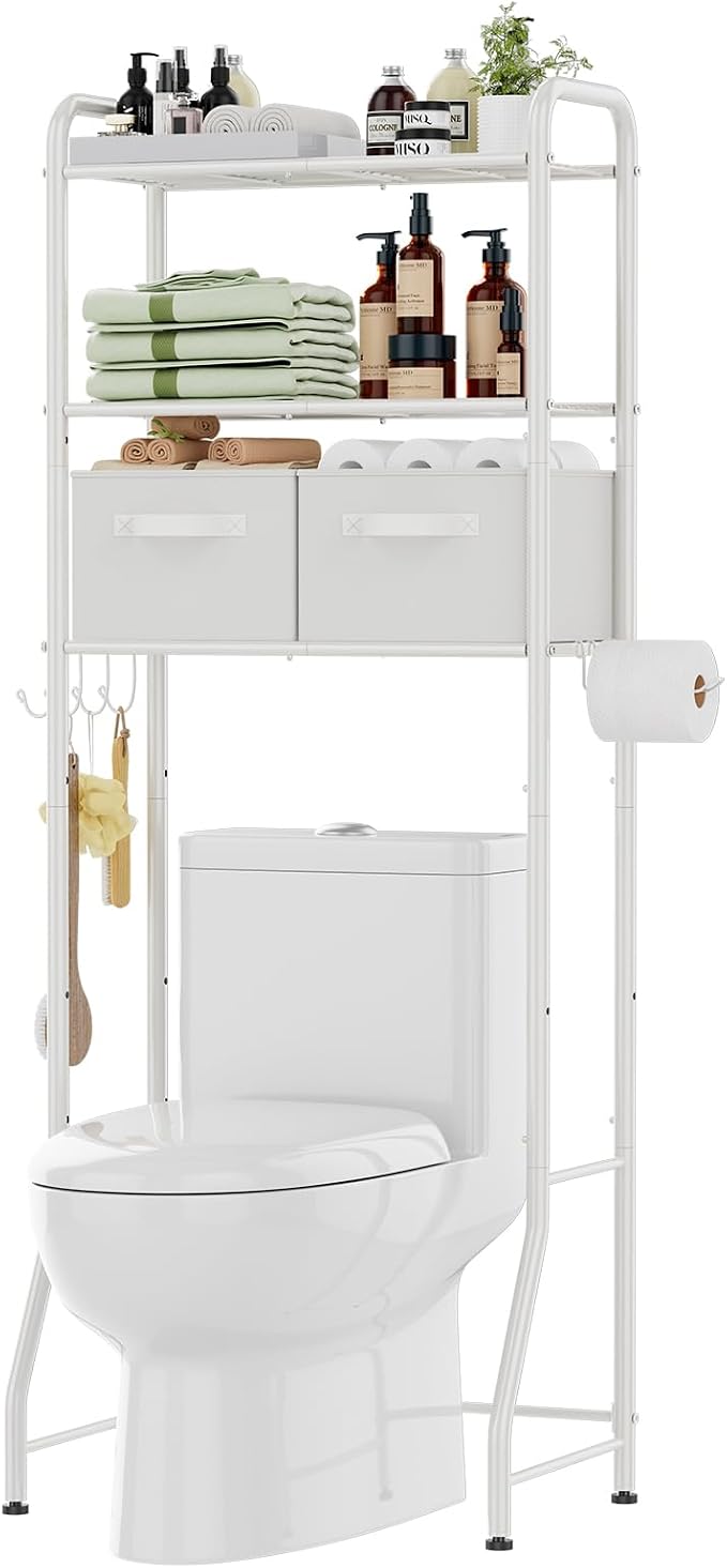 Simple Trending Over The Toilet Storage Rack by SimpleTrending