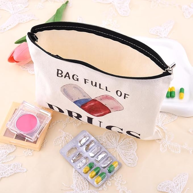 YangQian Funny Medication Bag for Women Nurse Practitioner Birthday Christmas - Image 7