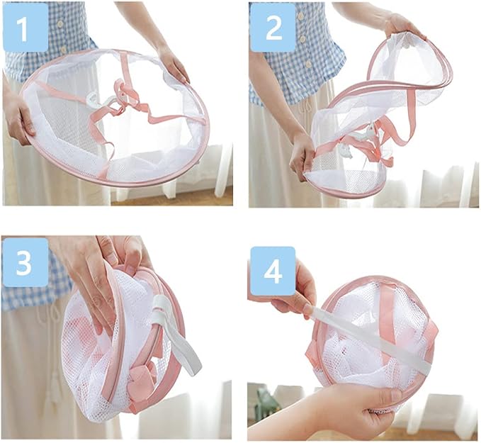 2 Pack Drying Rack Clothing Collapsible Laundry Basket 23'' Folding Hanging Dry - Image 7