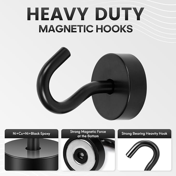 Neosmuk Magnetic Hooks Steel Tube Design - Image 4