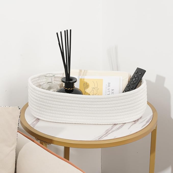 Temary Bathroom Organizer Bin, Toilet Paper Rope Baskets - Image 6