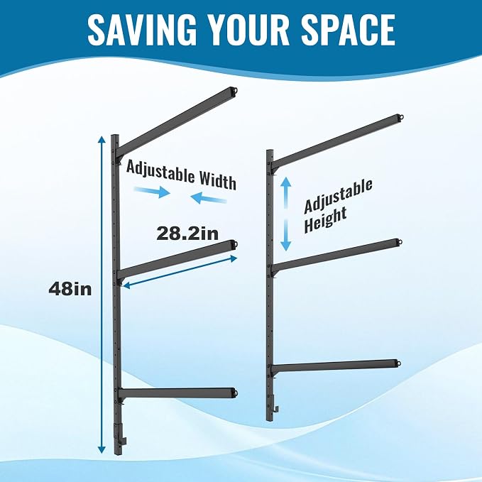 Kayak Storage Rack, Kayak Wall Mount Rack, Kayak Rack - Image 7