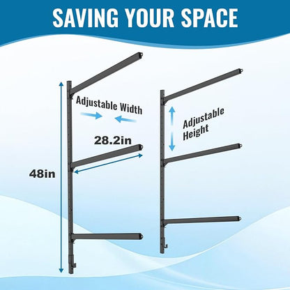 Kayak Storage Rack, Kayak Wall Mount Rack, Kayak Rack - Image 7