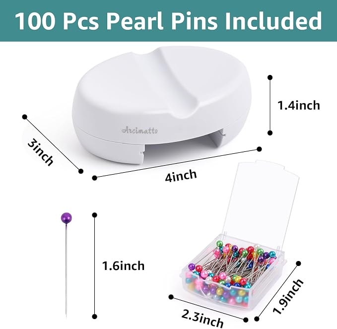 Arcimatto Magnetic Pin Holder, Strong Magnet Pincushion - Image 5