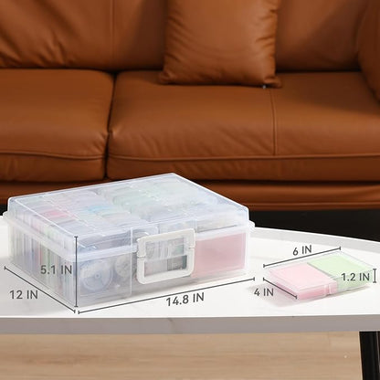 novelinks Photo Storage Box and 16 Inner 4" x 6" Photo Storage Containers | - Image 2