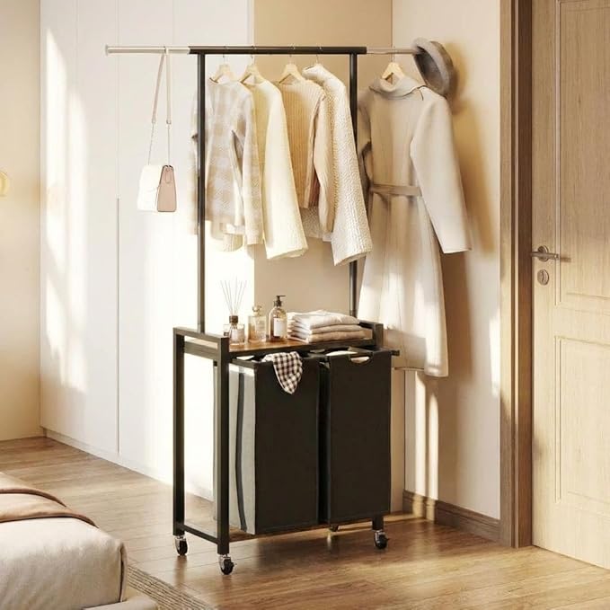 IDEALHOUSE Laundry Sorter 2 Section by IDEALHOUSE