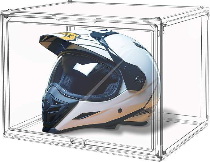 Clear Stackable Plastic Storage Bins - Image 8