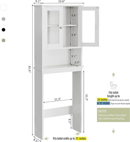 Over The Toilet Storage Cabinet - Image 2