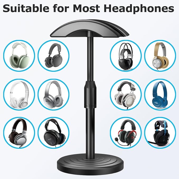 Headphone for Desk Hanger Holder Organizer Keeper Racks Storage Mount Gaming - Image 5