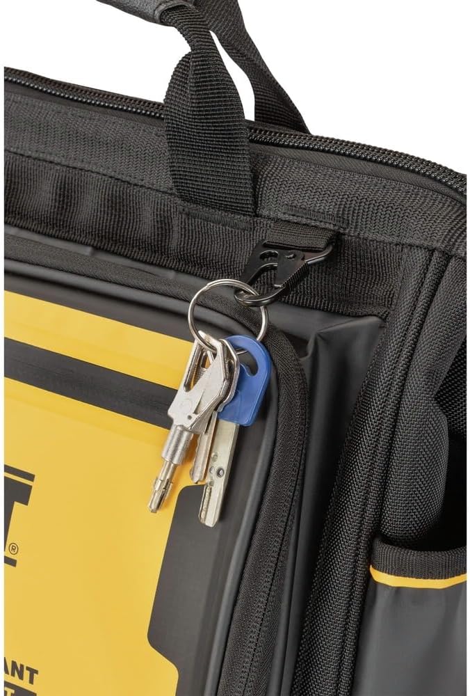 DEWALT Tool Bag, Water Resistant, Hard Bottom, Professional Tool Tote - Image 7