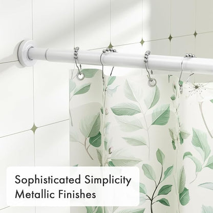 AmazerBath Spring Tension Shower Curtain Rod, 31-75 Inches Heavy Duty Tension - Image 4