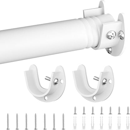 SUTINE Closet Rod, Closet Rods for Hanging Clothes, 17 to 37 inch Adjustable by SUTINE
