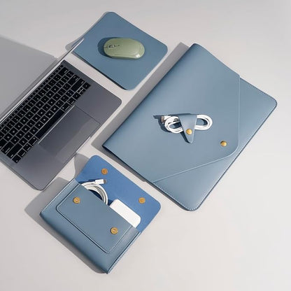 PU Leather Laptop Sleeve - Image 3