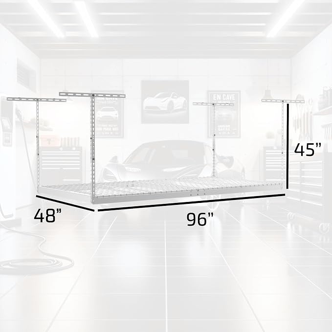 MonsterRax Overhead Garage Storage Rack - Image 6