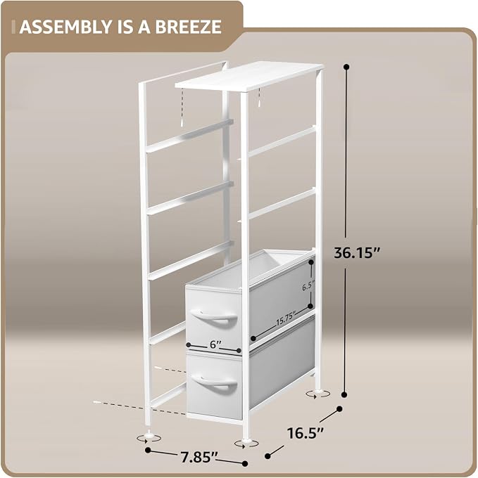 Sorbus Kids Dresser with 5 Drawers - Image 3