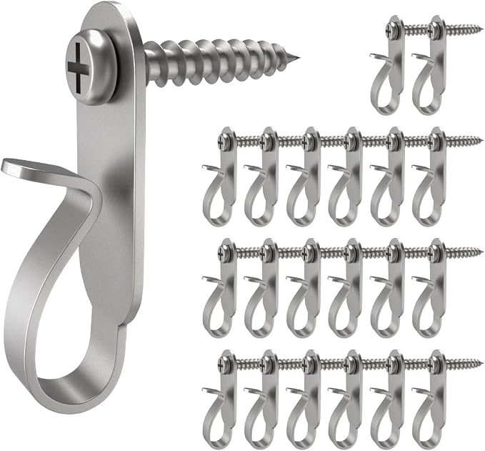 Light Hanger Hooks, Screw Hooks by Gezidea