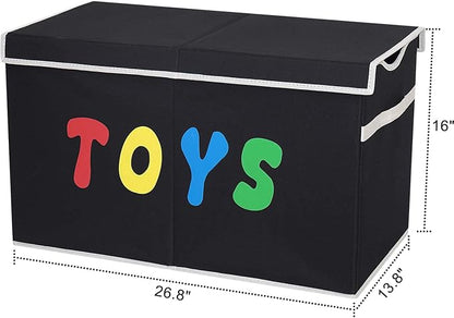 YOLOXO Toy Box Chest, Collapsible Sturdy Storage Bins - Image 4