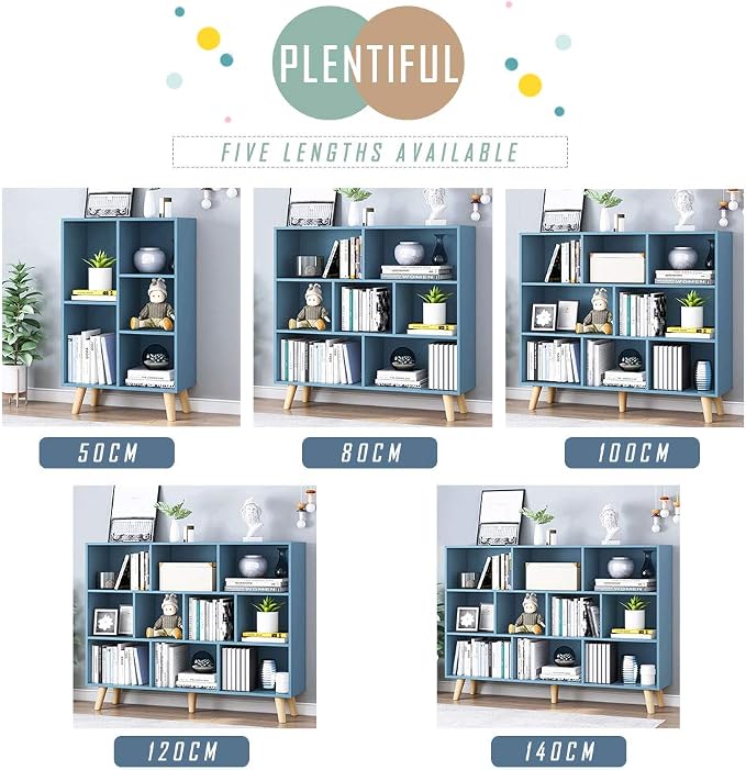 IOTXY Wooden Open Shelf Bookcase - Image 7