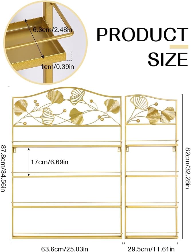 EBANKU Metal Nail Polish Racks - Image 3