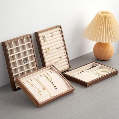 Black Walnut Wood Jewelry Tray - Image 7