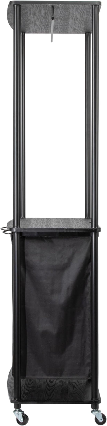 Household Essentials 3-Bag Laundry Center, Smooth Laminate Shelving, Sturdy - Image 5