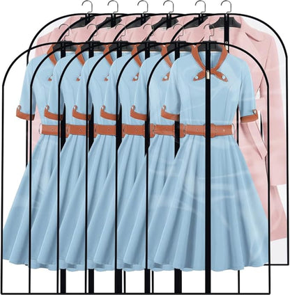 Clear Garment Bags Clothes Covers Clothes Storage Bag Clothes Storage Bag by HomeClean