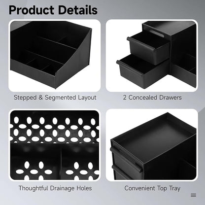 Men's Cologne Organizer for Countertop, Bathroom Organizer for Men - Image 3