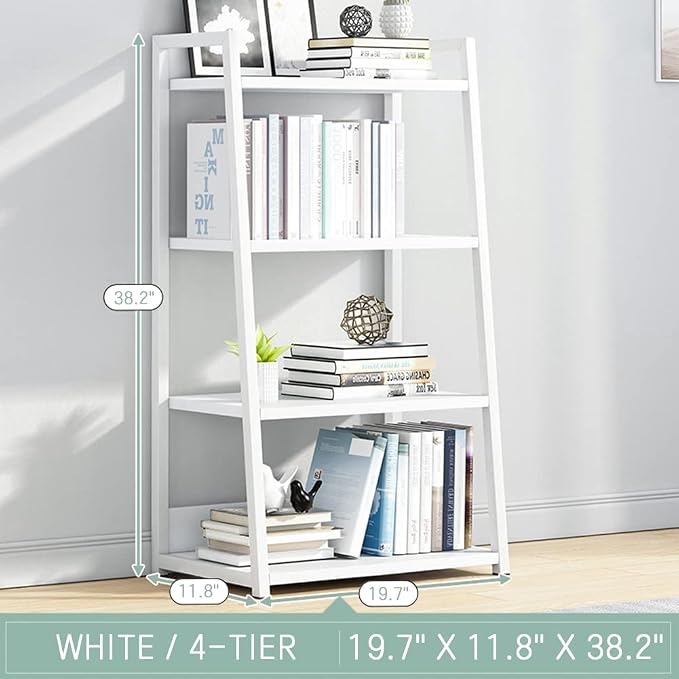 IOTXY 4 Tier Open Bookshelf - Image 2