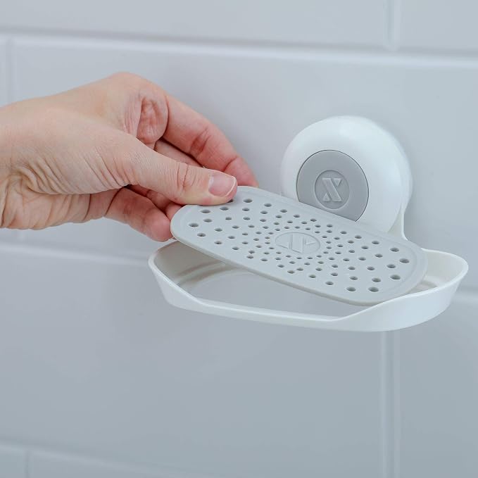 SlipX Solutions Strong Hold Soap Saver, Suction Cup Soap Holder - Image 4