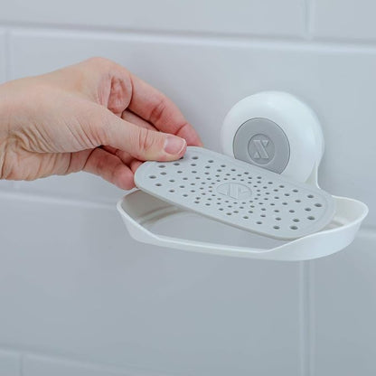 SlipX Solutions Strong Hold Soap Saver, Suction Cup Soap Holder - Image 4
