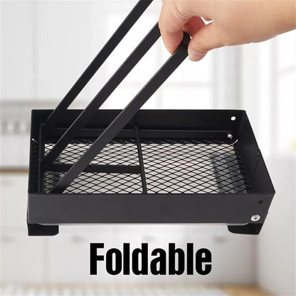 Collapsible Sink Holder Kitchen Tool Organizer Drain Tray - Image 9