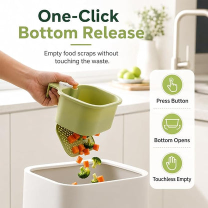 Foldable Hanging Kitchen Sink Drain Basket, 2027 New Faucet Hanging Strainer - Image 8
