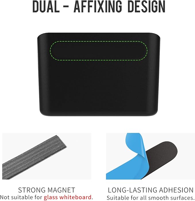 loukin Magnetic Marker Holder, Dry Erase Marker Holder, Remote Control Holder - Image 4