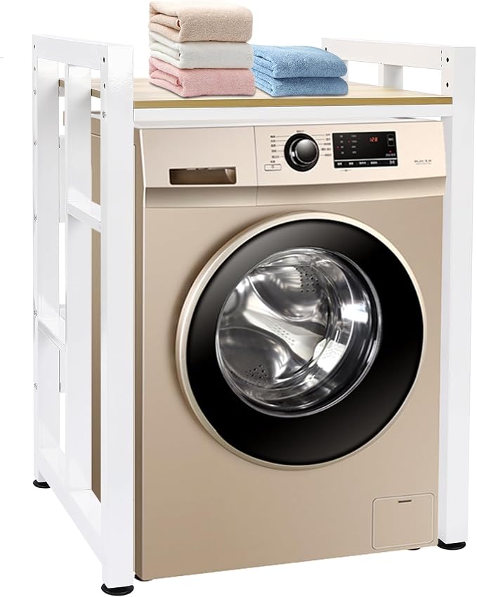 Over Washer and Dryer Shelves, Dryer Storage Shelf, Laundry Room Storage and - Image 4
