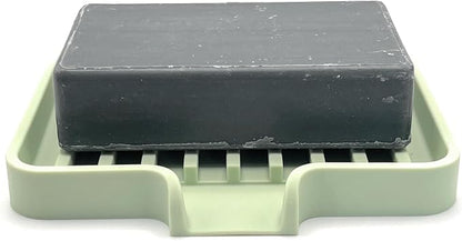 Happitasa Silicone Soap Dish Tray and Sponge Holder - Image 2