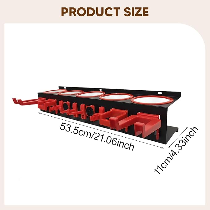 Spray Bottle Storage Rack Spray Can Holder Bracket Bottle Organizer Shelf - Image 3
