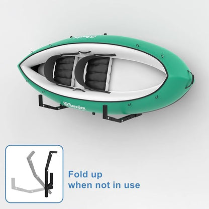 WALMANN Wall Mount Kayak Storage Rack, Kayak Hooks - Image 3