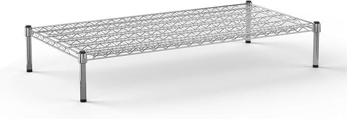24" Deep x 48" Wide x 8" Height Wire Shelving Kit | 1-Tier | NSF Commercial by Regal+Altair