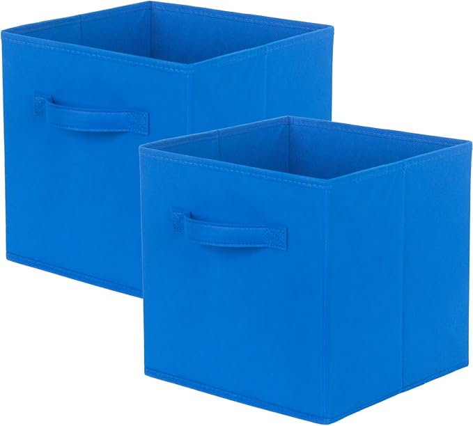 ShellKingdom Storage Bins, Foldable Fabric Storage Cubes And Cloth Storage by ShellKingdom