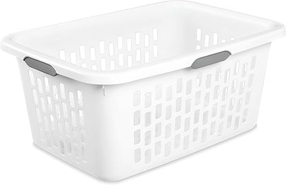 Sterilite Laundry Basket, Plastic Clothes Hamper, Large Rectangle Bin - Image 7