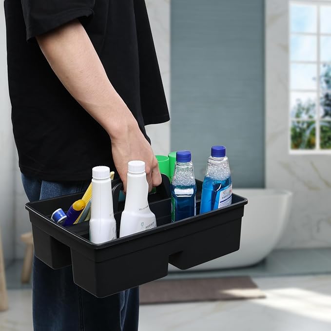 6-Pack Plastic Cleaning Caddy Organizer - Image 7