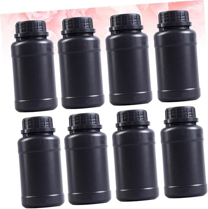 TIDTALEO 8pcs Black Plastic Engineering Bottles - Image 7