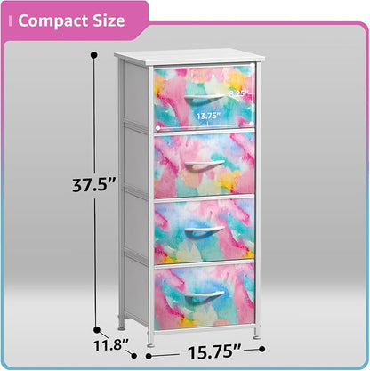 Sorbus Kids Dresser with 4 Drawers - Image 3