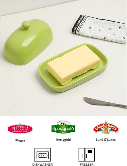 Sweejar Ceramic Butter Dish - Image 2