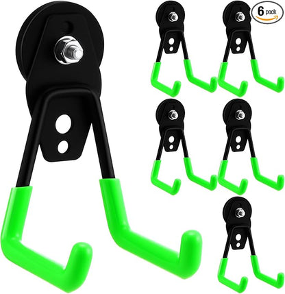 Landhoow Large Magnetic Hooks Heavy Duty Garage Magnet Hooks Strong Storage by Landhoow