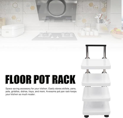 Multifunctional Pan Pot Rack, Pots and Pans Organizer, Cabinet pots and pan - Image 3