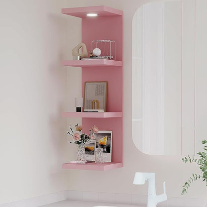 LitaEther Versatile 4 Tier Wall Shelf Unit, Display Floating Shelf by Shopnow