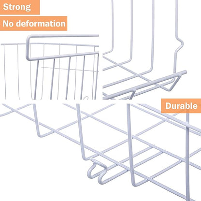 Lonians 2-Pack Under Shelf Hanging Storage Baskets - Image 3